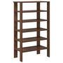 Voir la diapositive 2 : VIDAXL Etagere a chaussures chene marron 61x32x105 cm bois ingenierie
