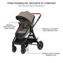 Voir la diapositive 6 : KINDERKRAFT Poussette multifonctionnelle 3 en 1 ESME PRO