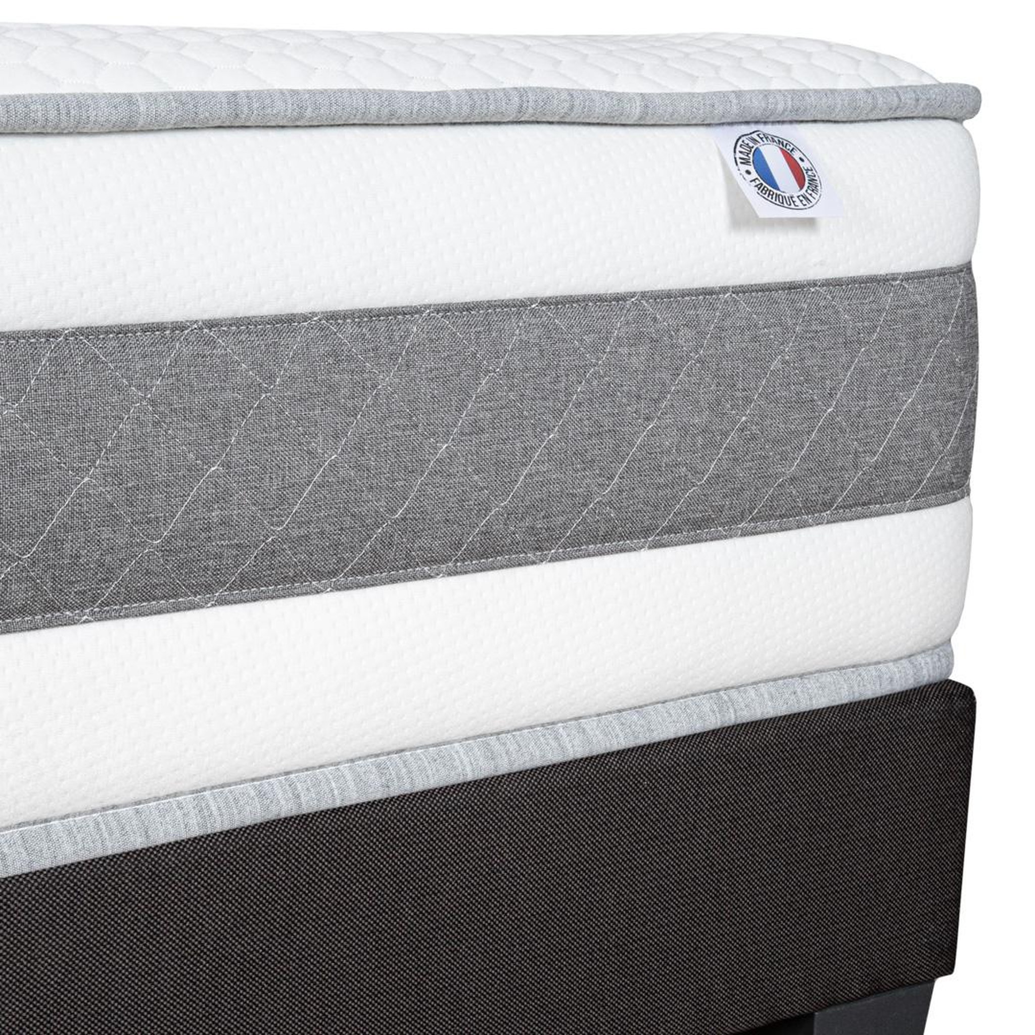 Voir la diapositive 5 : HYPSOM HYPSOM | Pack Prêt à dormir SUBLIME | Matelas Mémoire de forme + Sommier + Accessoires
