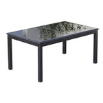 CONCEPT USINE Table extensible de jardin aluminium 6 à 12 places RAVENNE