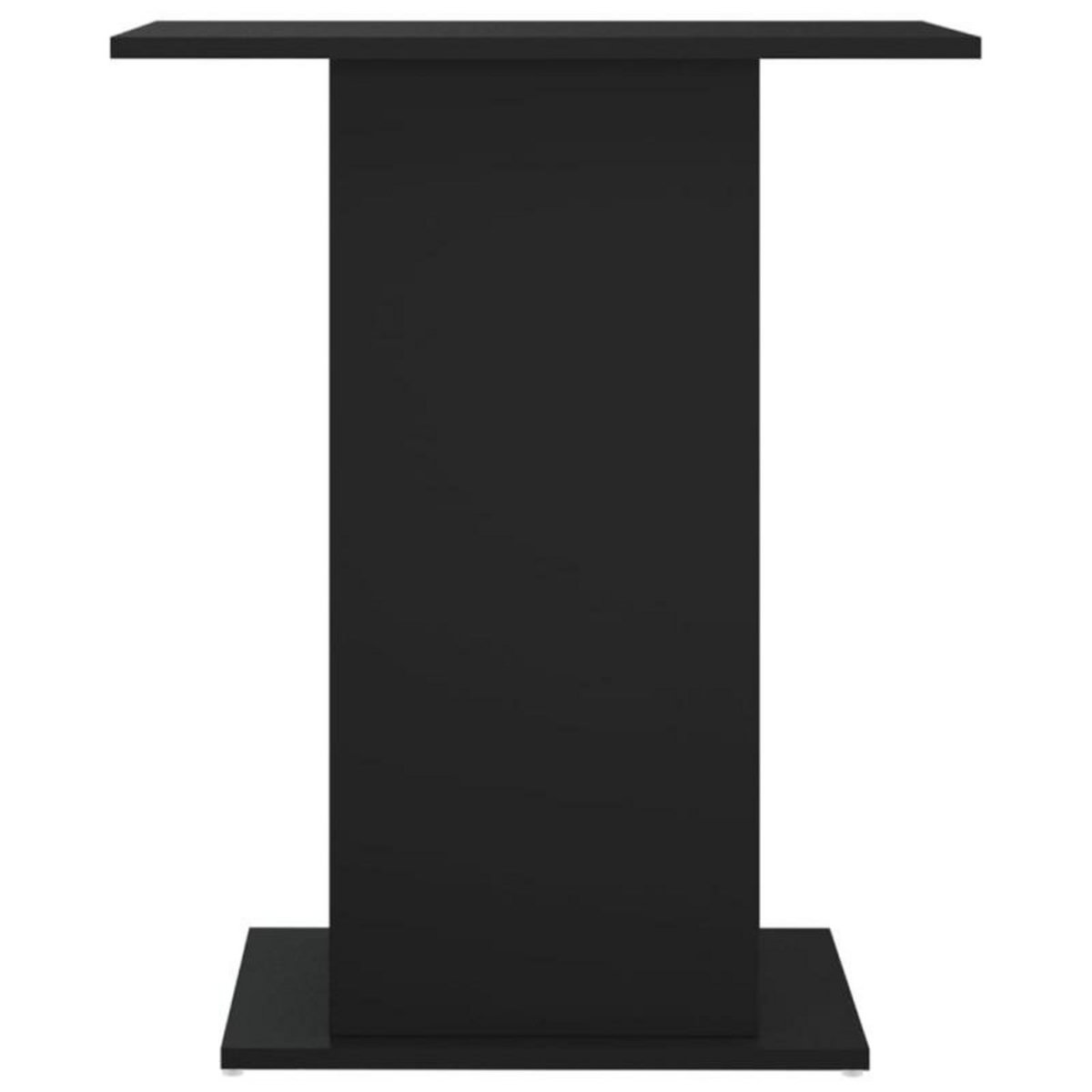 VIDAXL Support pour aquarium noir 60,5x36x72,5 cm bois d ingénierie