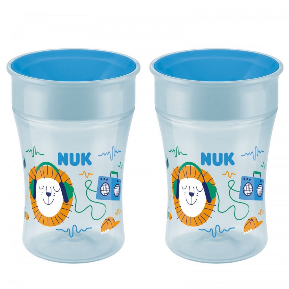 NUK Magic Cup Magic Cup 2 Pack tasse