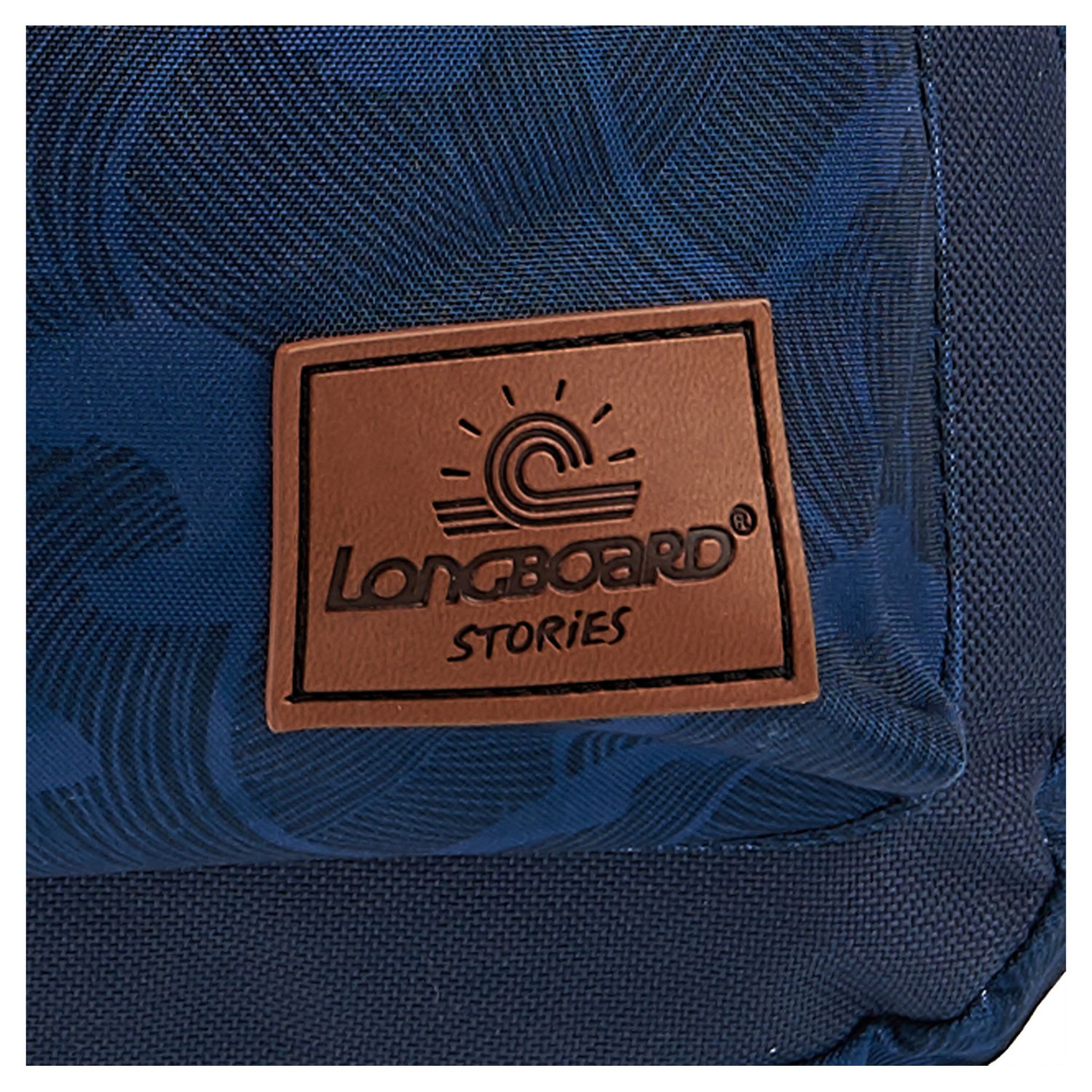 Voir la diapositive 6 : LONGBOARD Sac à dos 1 compartiment Imprimé bleu LONGBOARD