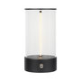 Voir la diapositive 3 : Paris Prix Lampe à Poser Tactile  Cylindre  15cm Noir