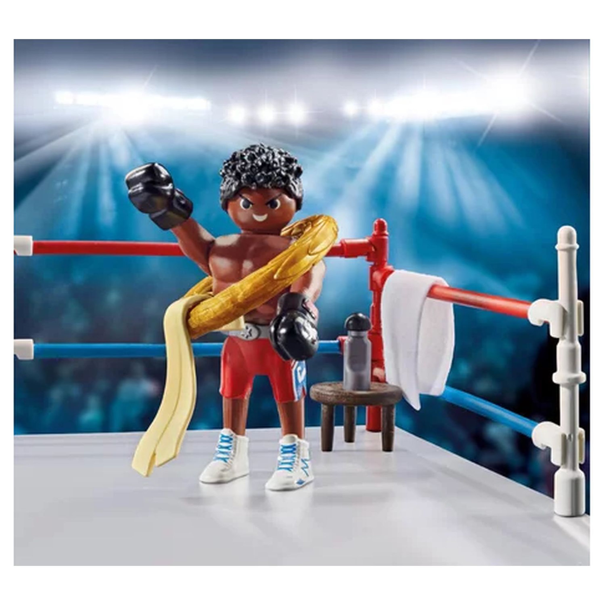 Voir la diapositive 2 : PLAYMOBIL 70879 - Champion de boxe