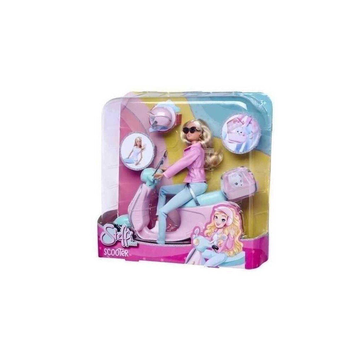 STEFFI LOVE Steffi Love sur son scooter