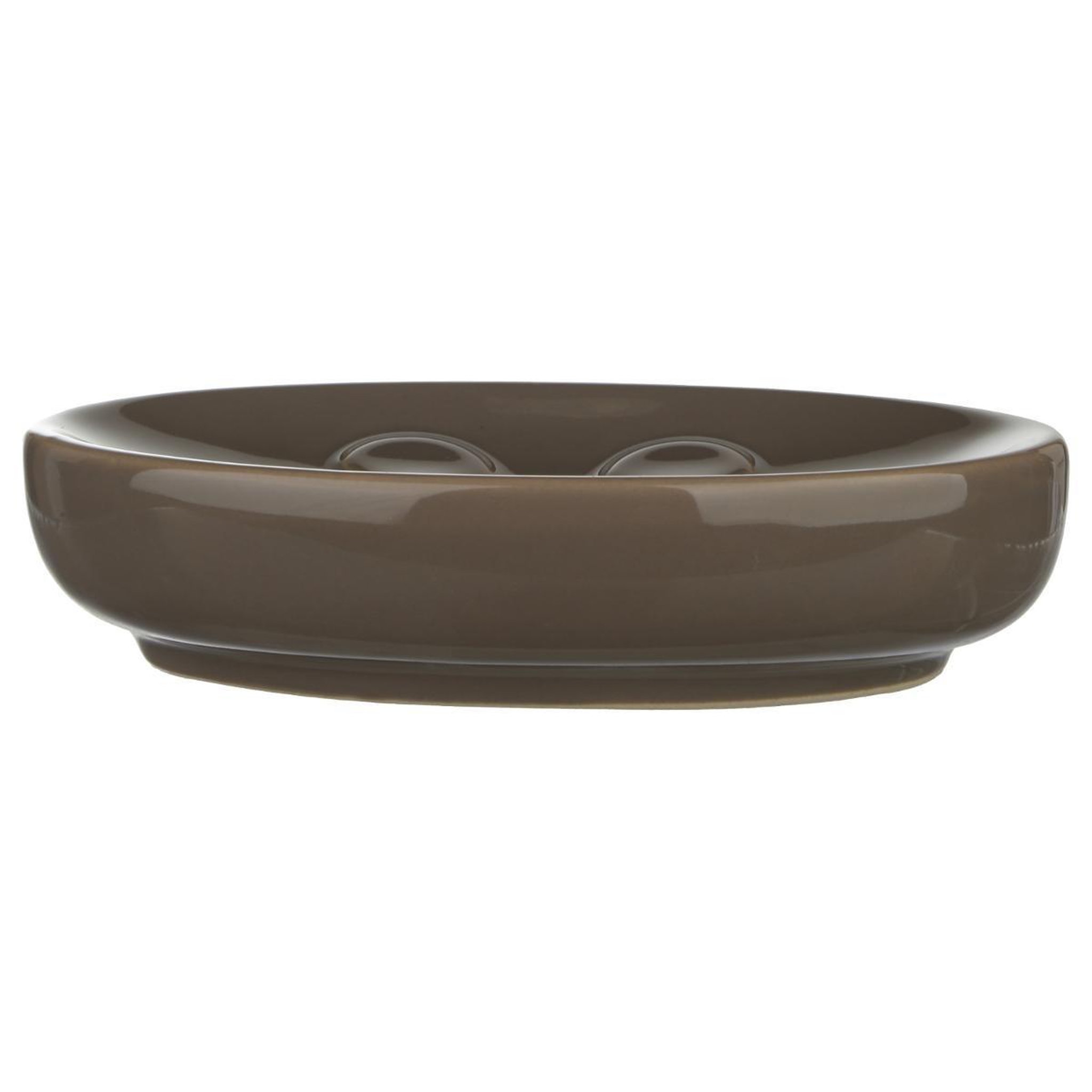 Voir la diapositive 4 : FIVE Set de 3 accessoires salle de bain  sun  14cm taupe