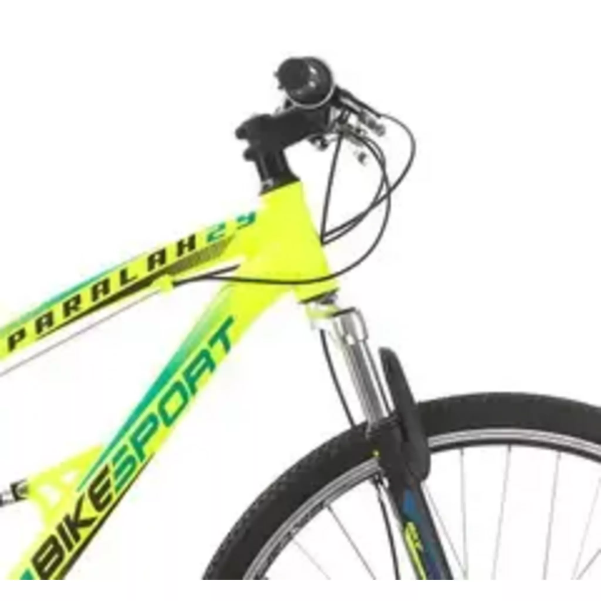 BIKESPORT Vélo VTT 29'' Tout Suspendu - 21 Vit - Transmission Shimano - Potence Headset - Frein à disque AV - VBrake AR - Leviers ALU