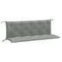 Voir la diapositive 2 : VIDAXL Coussins de banc de jardin lot de 2 gris clair melange tissu