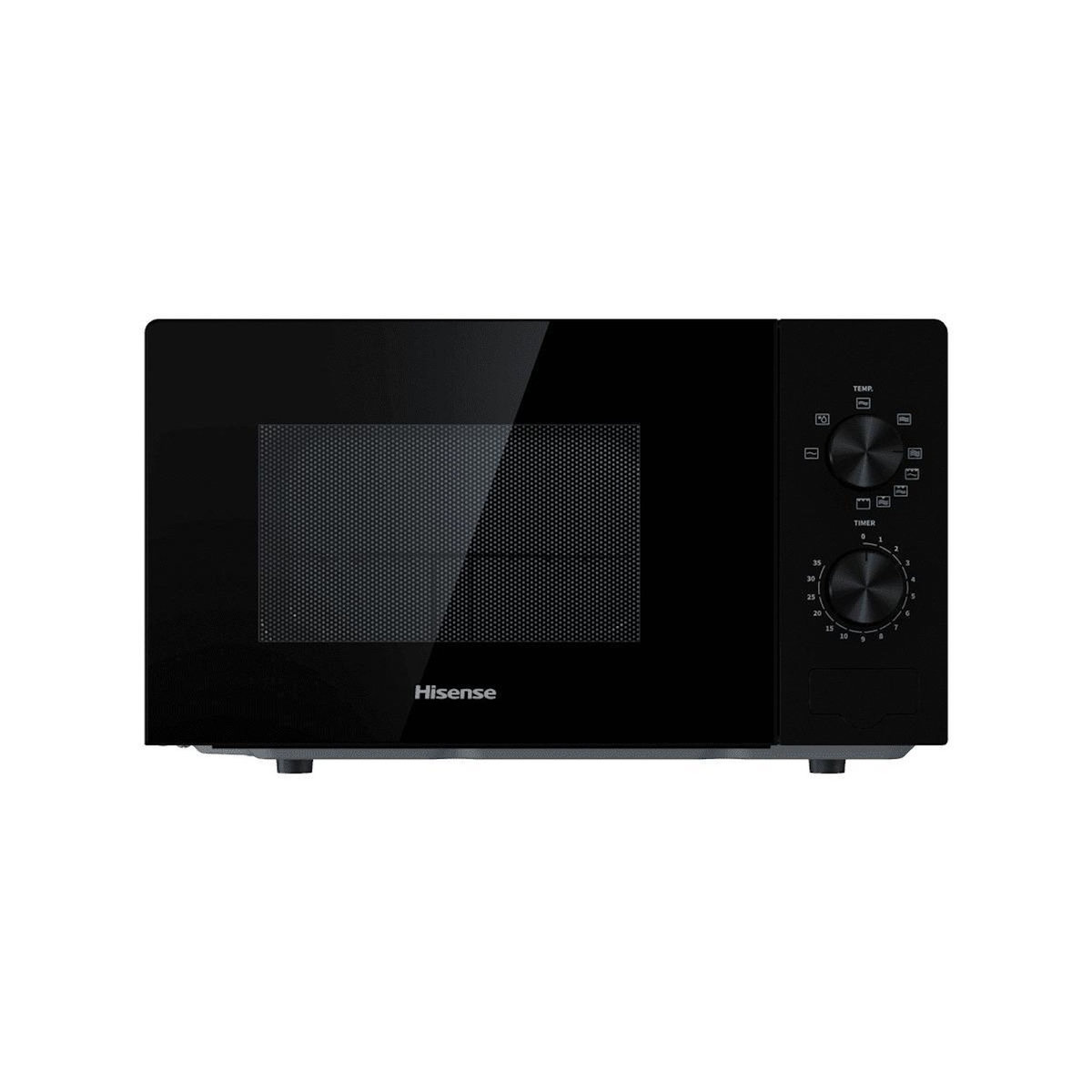 Hisense Four à micro-ondes Hisense H20MOBP1G Surface plane avec gril 20 L 700 W Noir