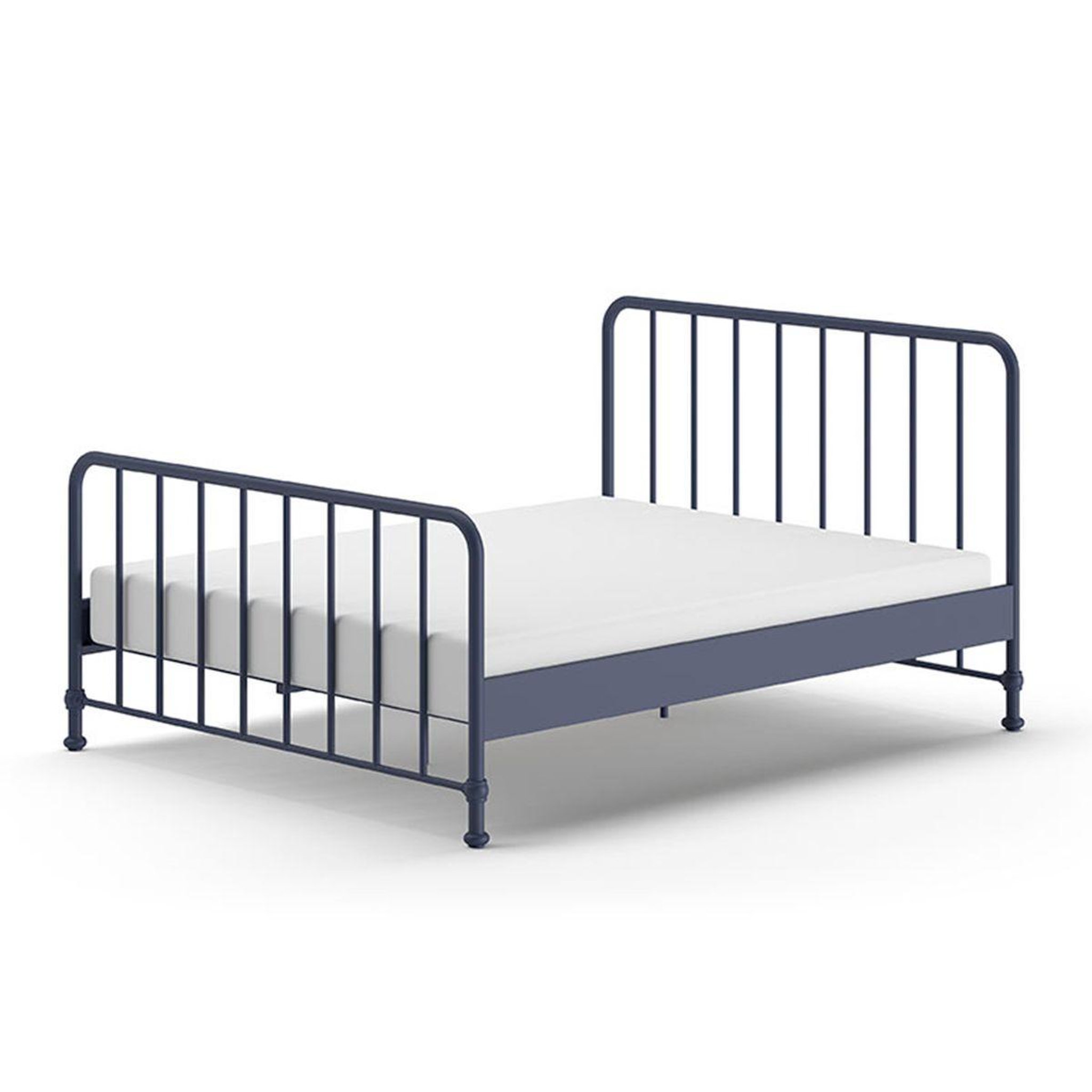 Voir la diapositive 1 : Paris Prix Lit adulte  bronxx  160x200cm bleu