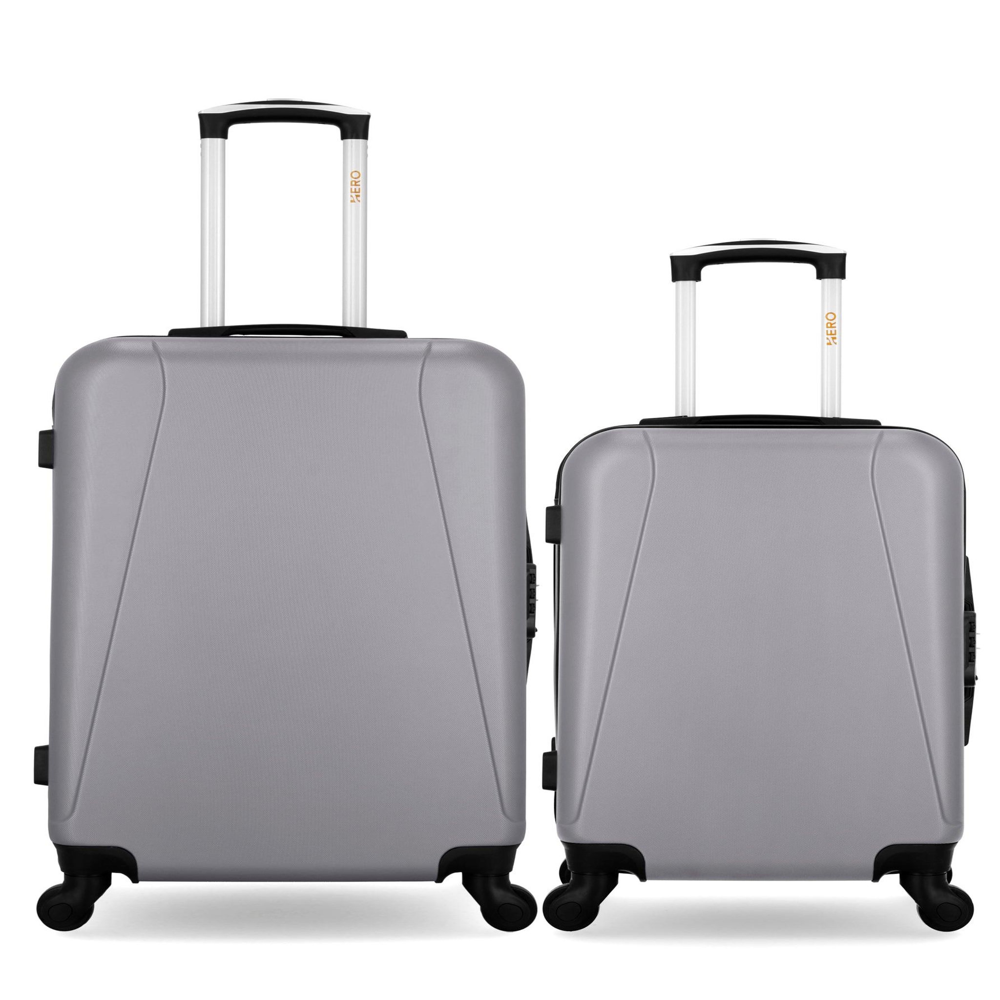 HERO Hero - lot de 2 - valise weekend et valise cabine lanzarote. Coloris disponibles : Rose, Rouge, Noir, Gris, Bleu