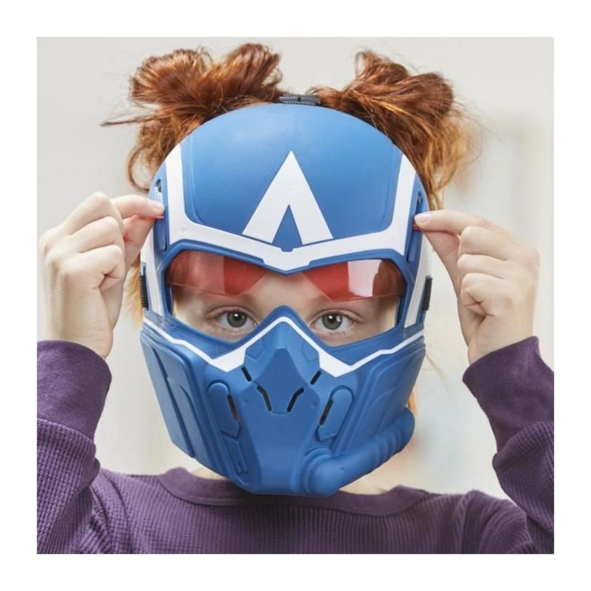 Marvel Masque Marvel Captain America Bleu
