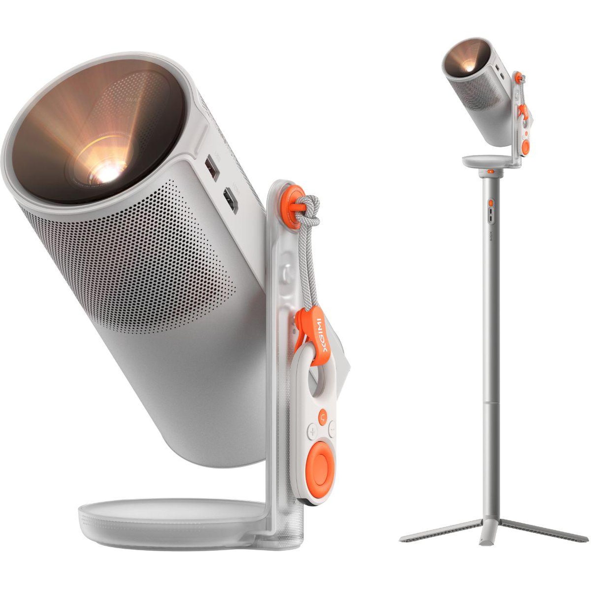 XGIMI Vidéoprojecteur portable mogo 4 + support d'alimentation