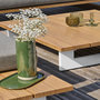 Voir la diapositive 4 : DCB GARDEN Salon de jardin 5 places en aluminium et plateau imitation bois