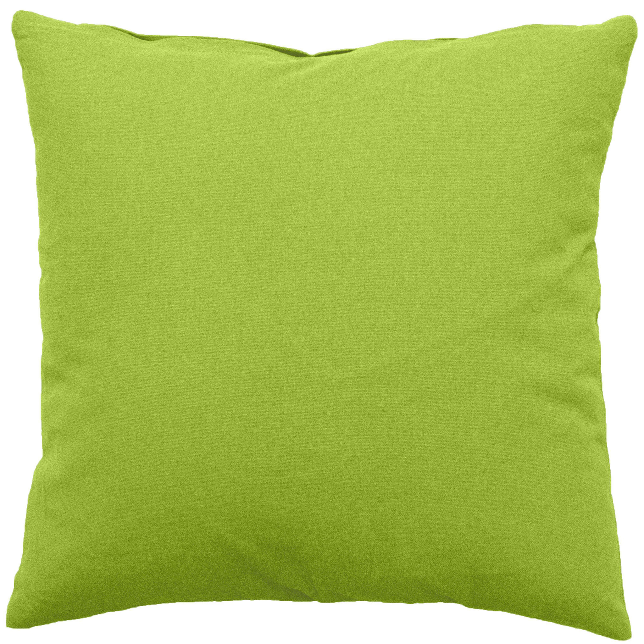 TOILINUX Coussin uni effet Bachette déhoussable - 60 x 60 cm. Coloris disponibles : Rouge, Jaune, Gris, Beige, Noir, Bleu, Marron