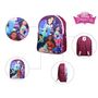 Voir la diapositive 5 : Bagtrotter BAGTROTTER Sac à dos gouter maternelle 31 cm Princesses Disney Multicolore