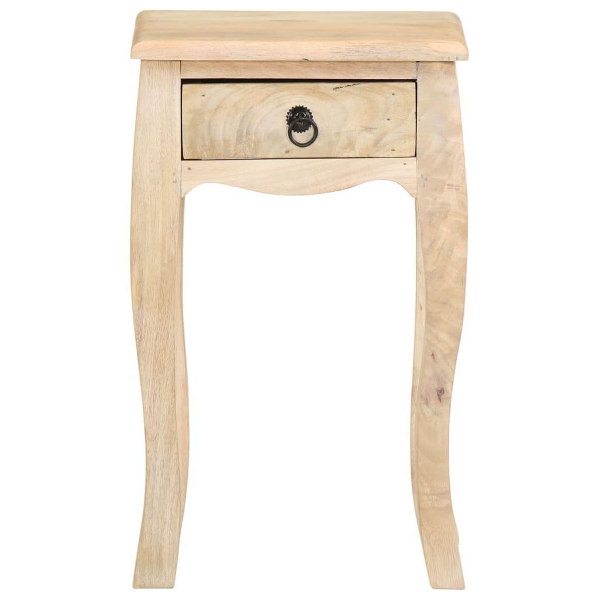 VIDAXL Table de chevet 28x28x46 cm Bois de manguier massif