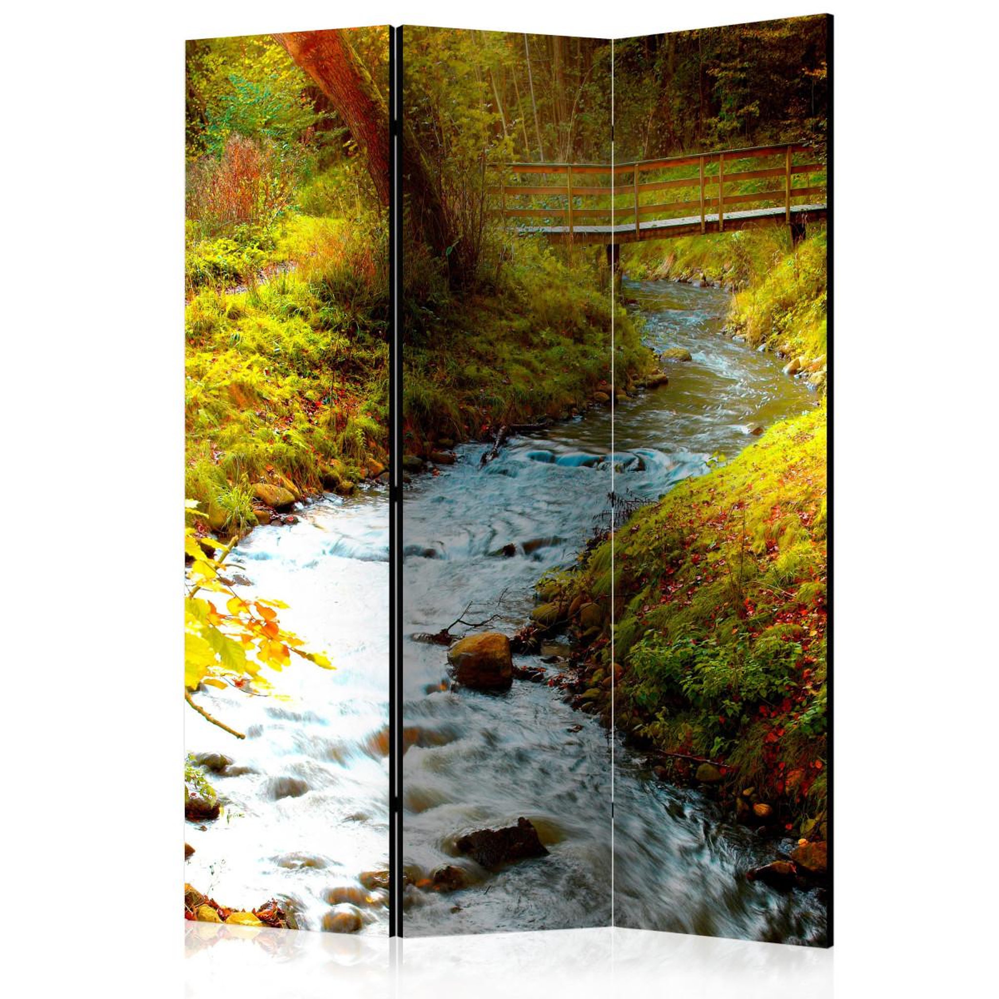 Paris Prix Paravent 3 volets  brook sunrise  135x172cm