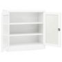Voir la diapositive 5 : VIDAXL Armoire de bureau Blanc 90x40x90 cm Acier
