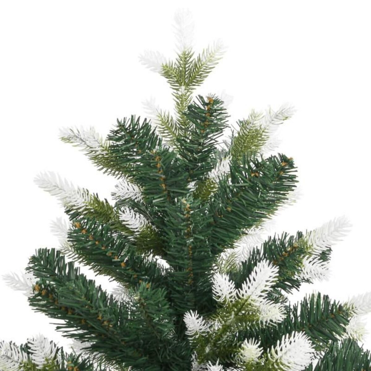 VIDAXL Sapin de Noël artificiel à charnières avec neige floquée 240 cm
