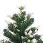 Voir la diapositive 5 : VIDAXL Sapin de Noël artificiel à charnières avec neige floquée 240 cm