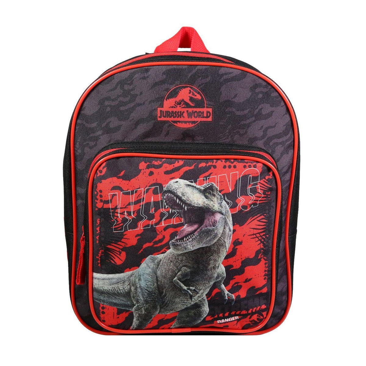 Bagtrotter BAGTROTTER Sac à dos 31 cm avec poche maternelle Jurassic World Dinosaure Noir