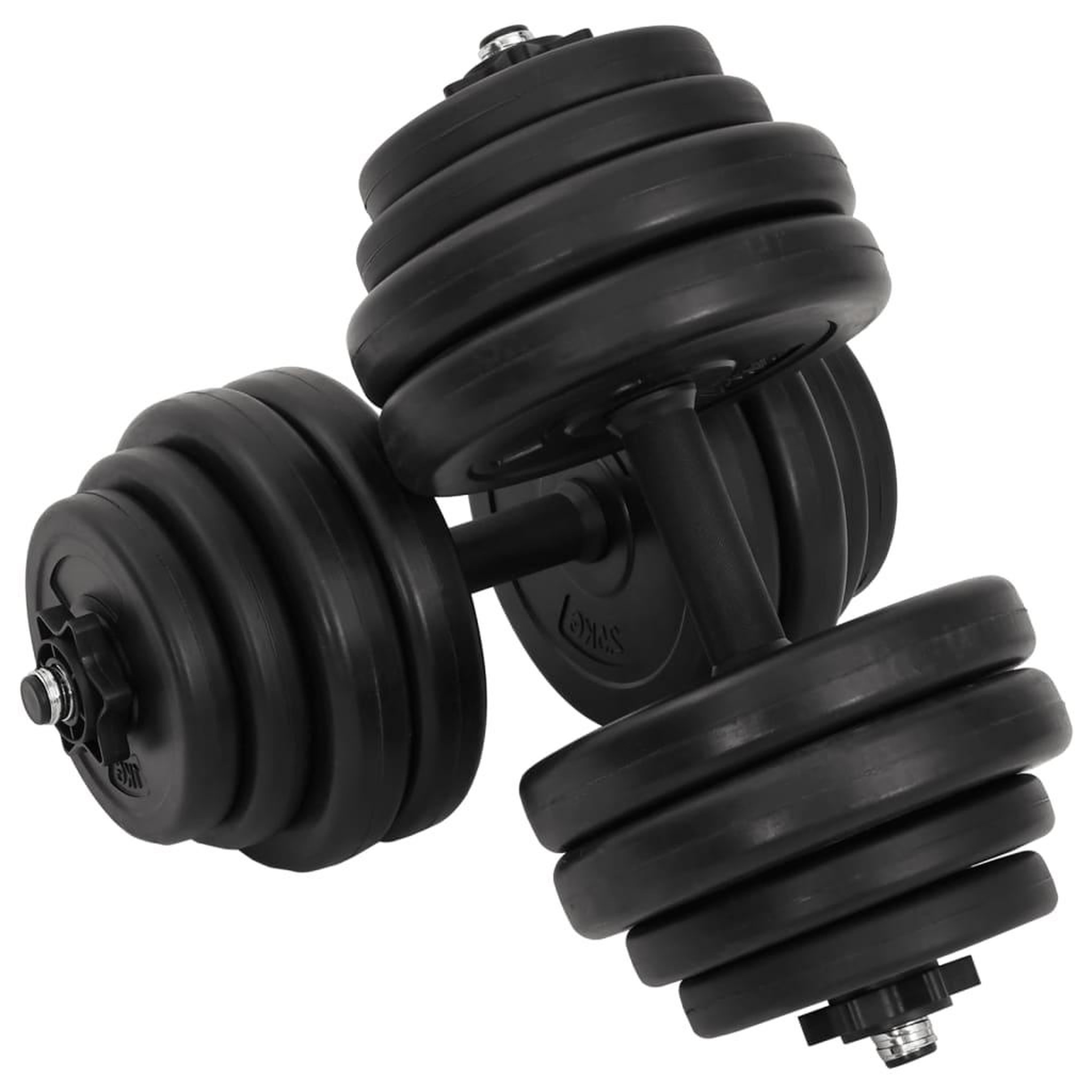 VIDAXL Halteres 2 x 15 kg
