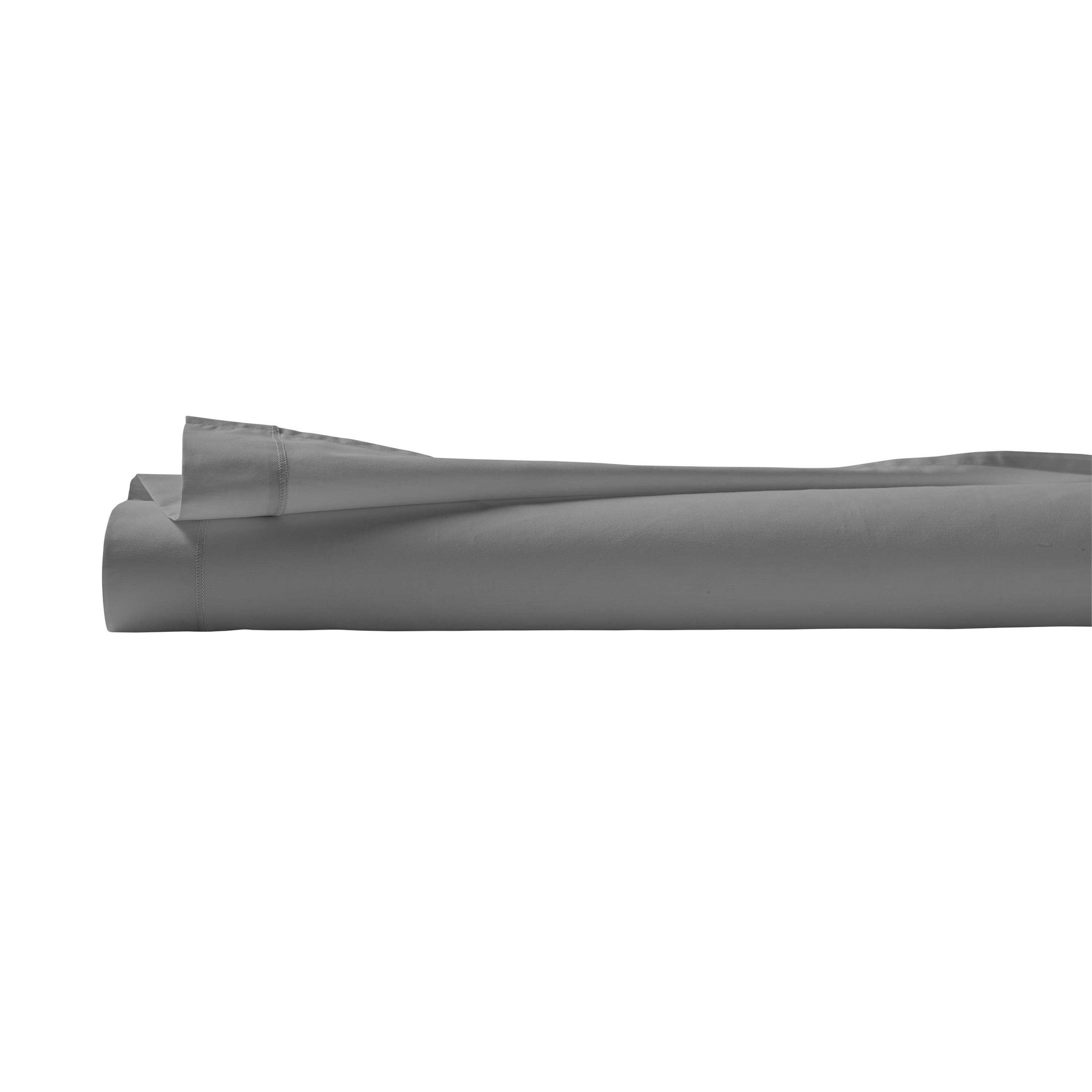 ACTUEL Drap plat uni en coton 57 fils 