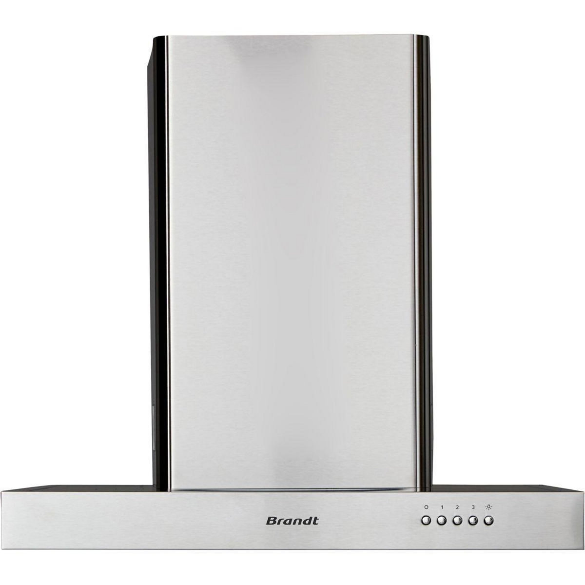 BRANDT Hotte décorative murale BHB6601X