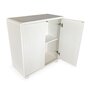 Voir la diapositive 5 : Paris Prix Buffet 2 Portes Design  Alphonse  85cm Blanc