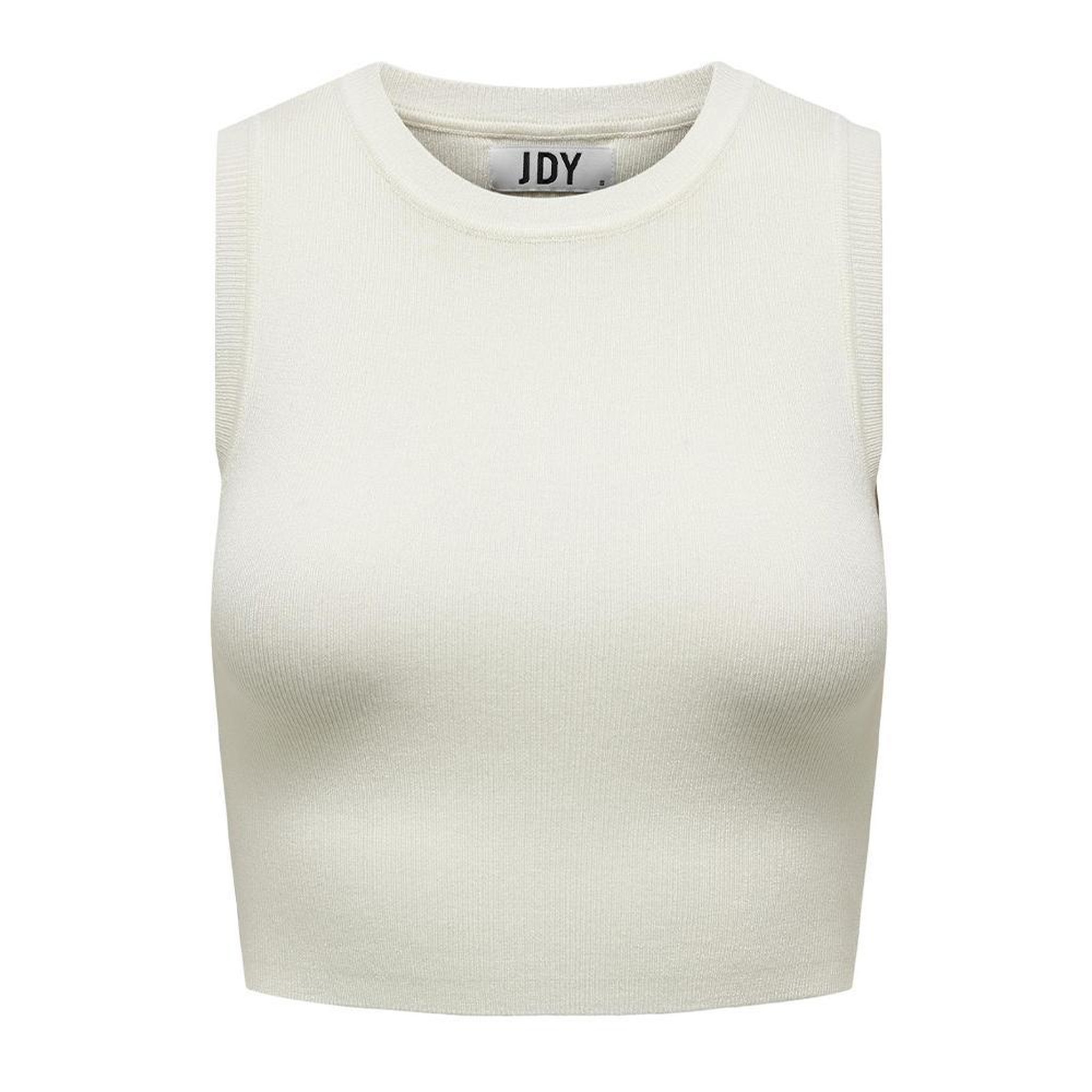 JACQUELINE DE YONG Crop Top  Femme Jdy Cirkeline. Coloris disponibles : Beige