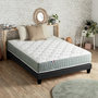 Voir la diapositive 2 : IDLITERIE Ensemble matelas ressorts 7 zones HYGGE, réversible hiver/été