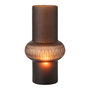 Voir la diapositive 2 : Paris Prix Vase Design Ligne & Boule  Octave  35cm Marron