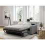 Voir la diapositive 8 : Canapé convertible système couchage express matelas 160x200 13cm 3 places en tissu  DYLAN 
