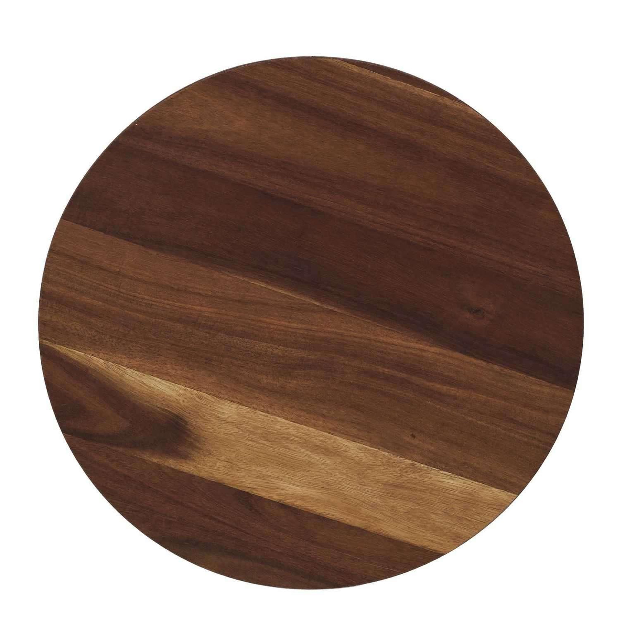 Voir la diapositive 4 : The Home Deco Factory Table d'appoint ronde effet acacia visby - marron