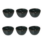SECRET DE GOURMET Lot de 6 Coupelles  Jade  10cm Vert