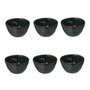 Voir la diapositive 1 : SECRET DE GOURMET Lot de 6 Coupelles  Jade  10cm Vert