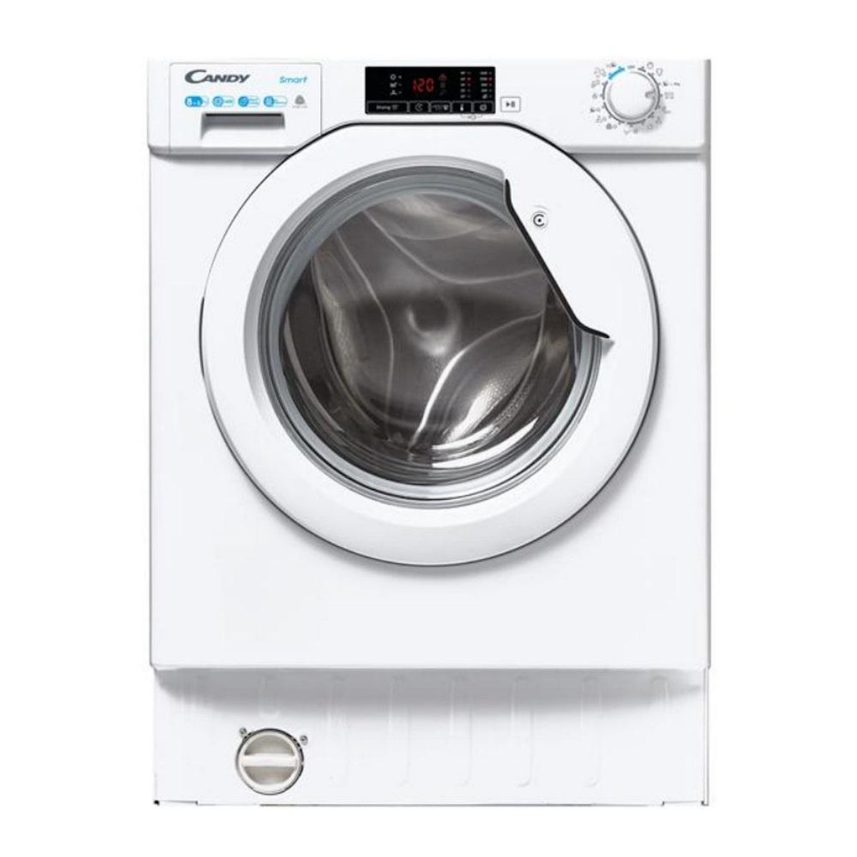 Candy Lave-linge séchant 8/5kg 1400 tours/min tout intégrable - CBD485D1E/1-S