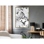 Voir la diapositive 2 : Paris Prix Affiche Murale Encadrée  Black and White Nature