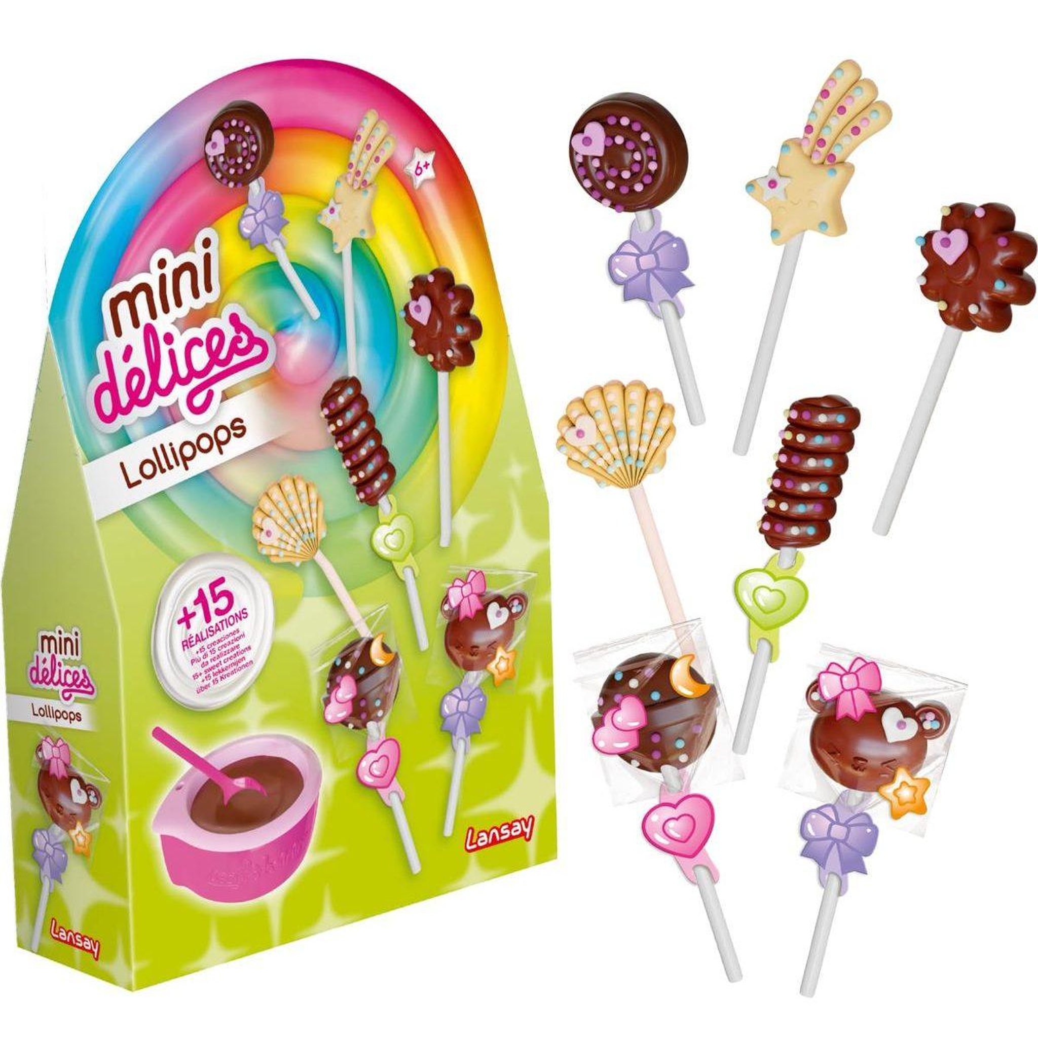 LANSAY Lollipops - kit creation sucettes de chocolat