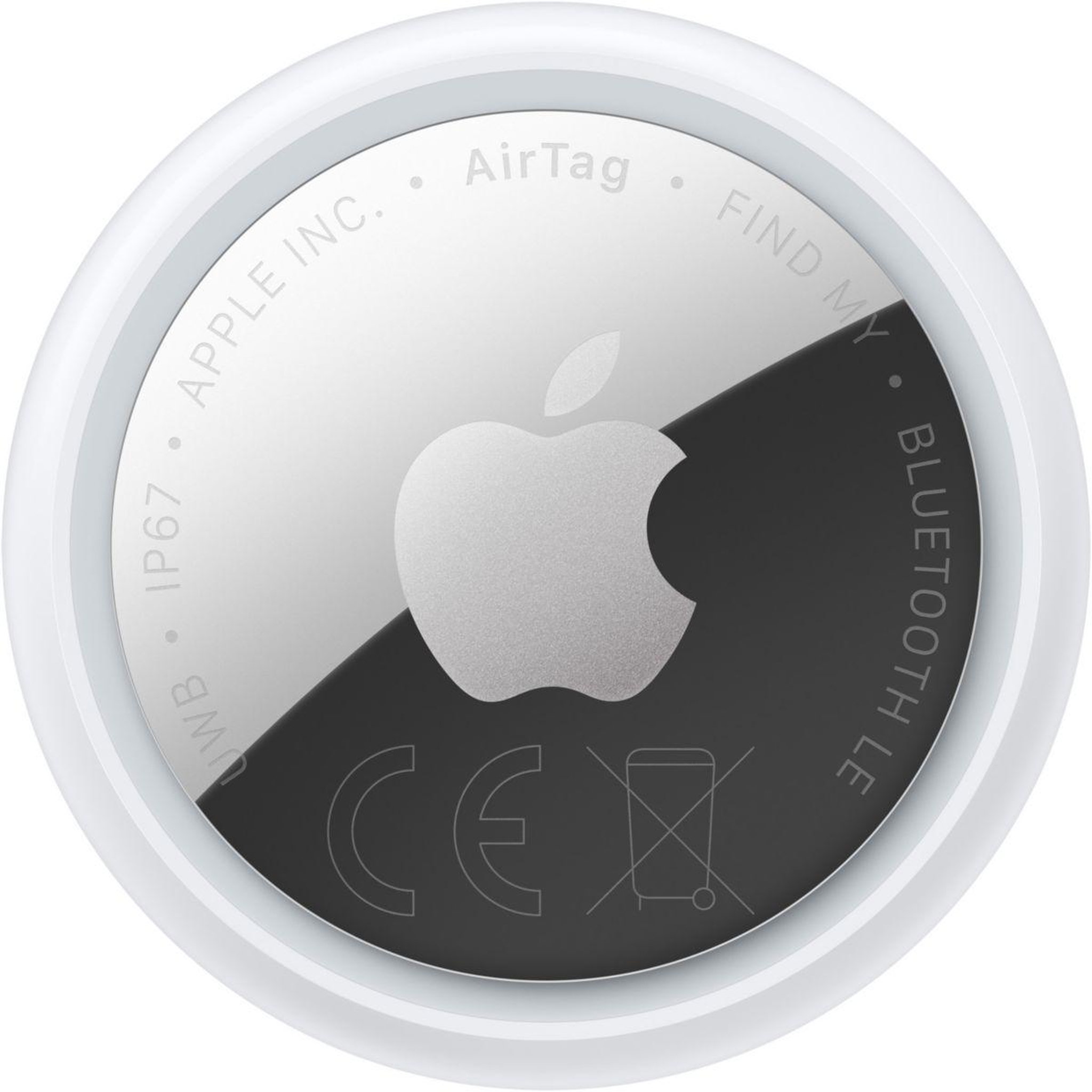 Voir la diapositive 2 : APPLE Tracker bluetooth airtag pack de 4 -1er gen