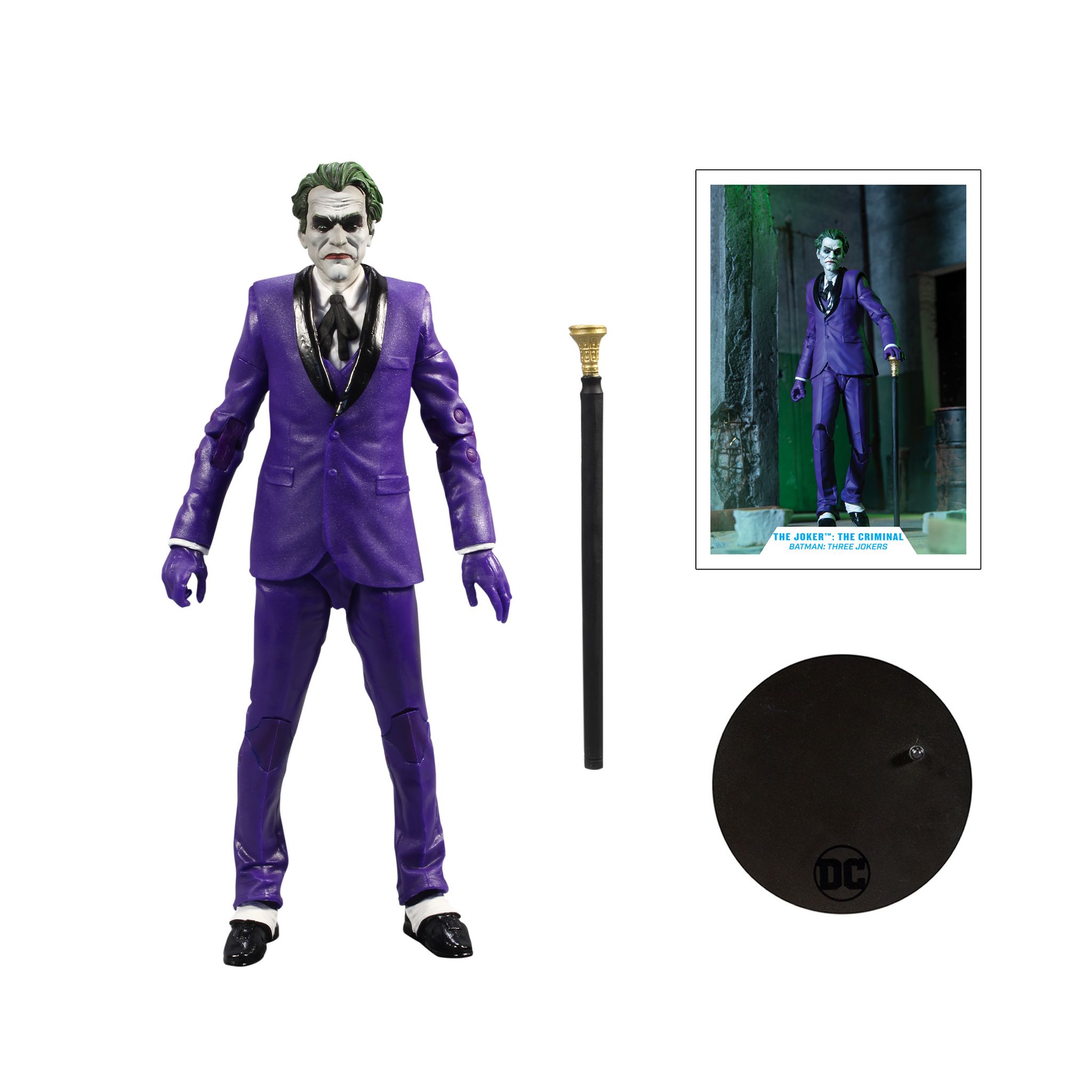Lansay Mego DC Comics – Statuetta Joker Da Collezione 20 Cm | 14 Punti Articolazione | Da 8 Anni In Su - 2