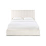 Voir la diapositive 2 : Paris Prix Lit Coffre Design Bouclette  Songa  160x200cm Beige