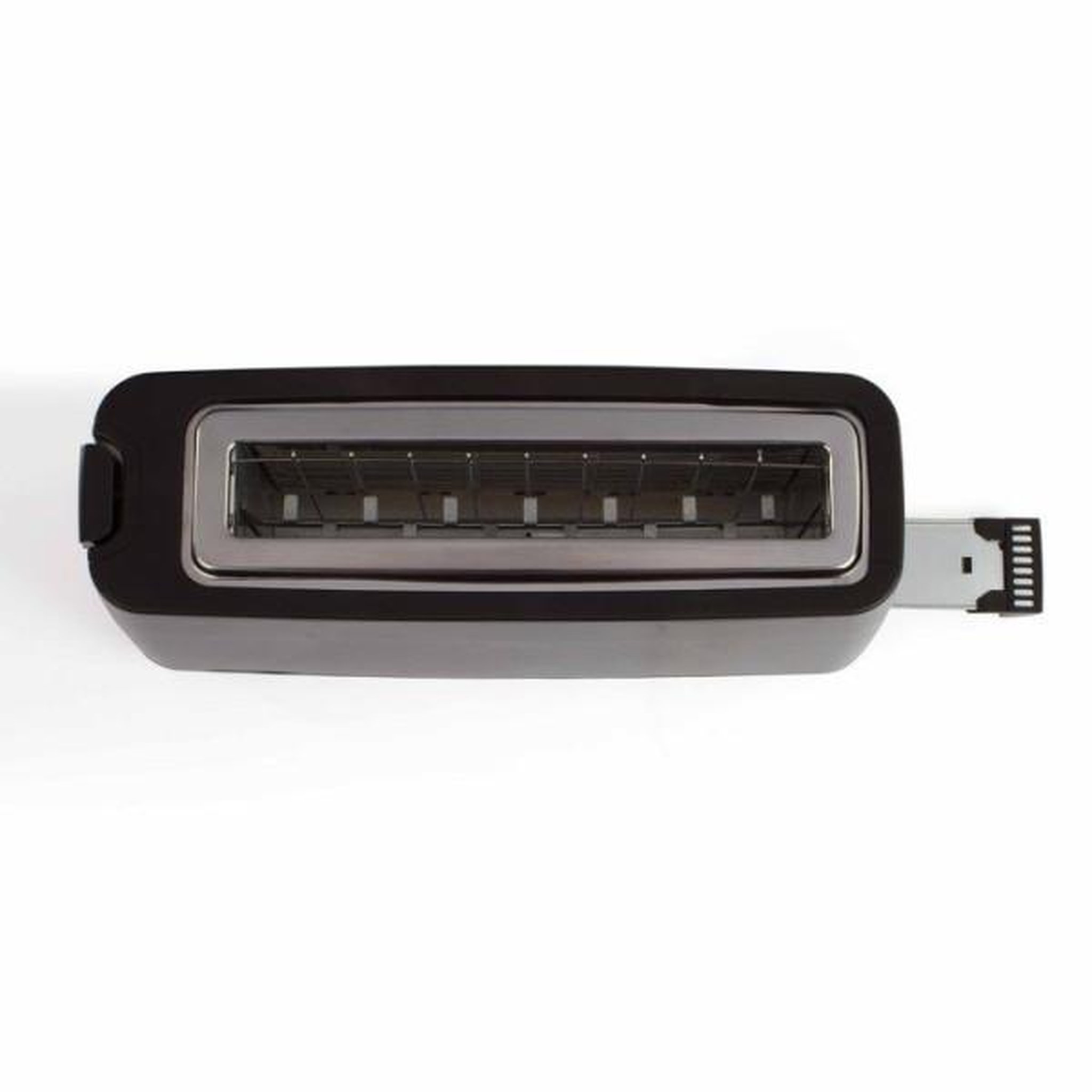 Voir la diapositive 2 : LIVOO Grille-pain 1 fente 800w noir - dod168n