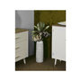 Voir la diapositive 5 : Paris Prix Vase Ovale Abstrait  Nairobi  50cm Blanc