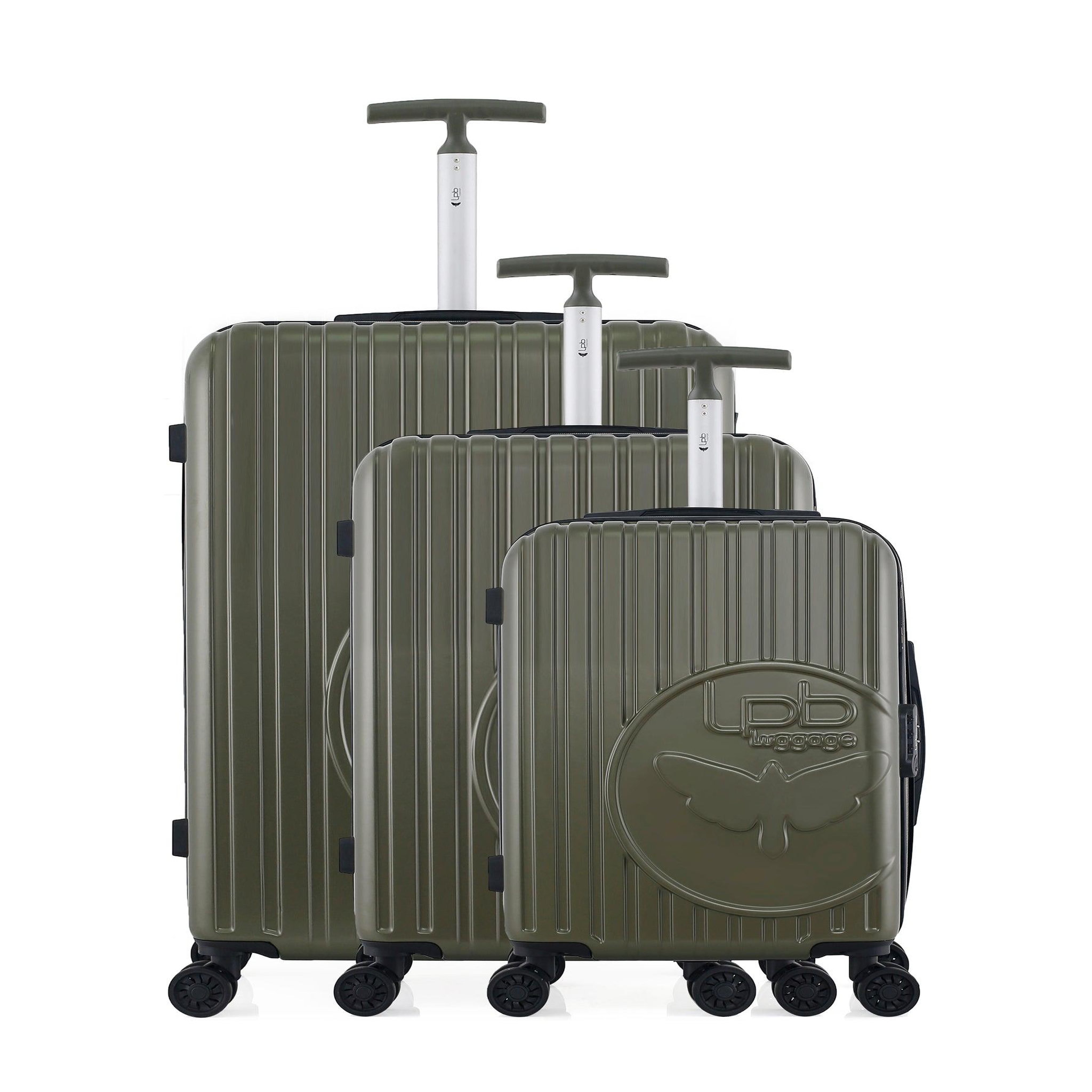 LES P'TITES BOMBES LPB Lpb luggage - set de 3 valises romane 75 cm 4 roues