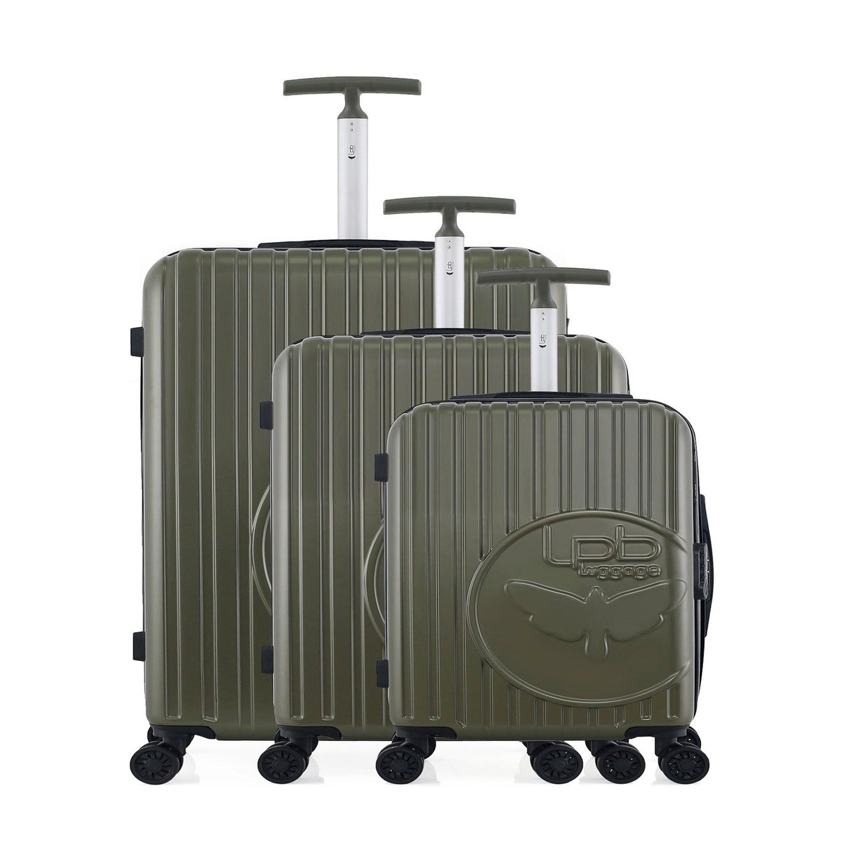 LES P'TITES BOMBES LPB LPB LUGGAGE - Set de 3 Valises ROMANE 75 cm 4 Roues