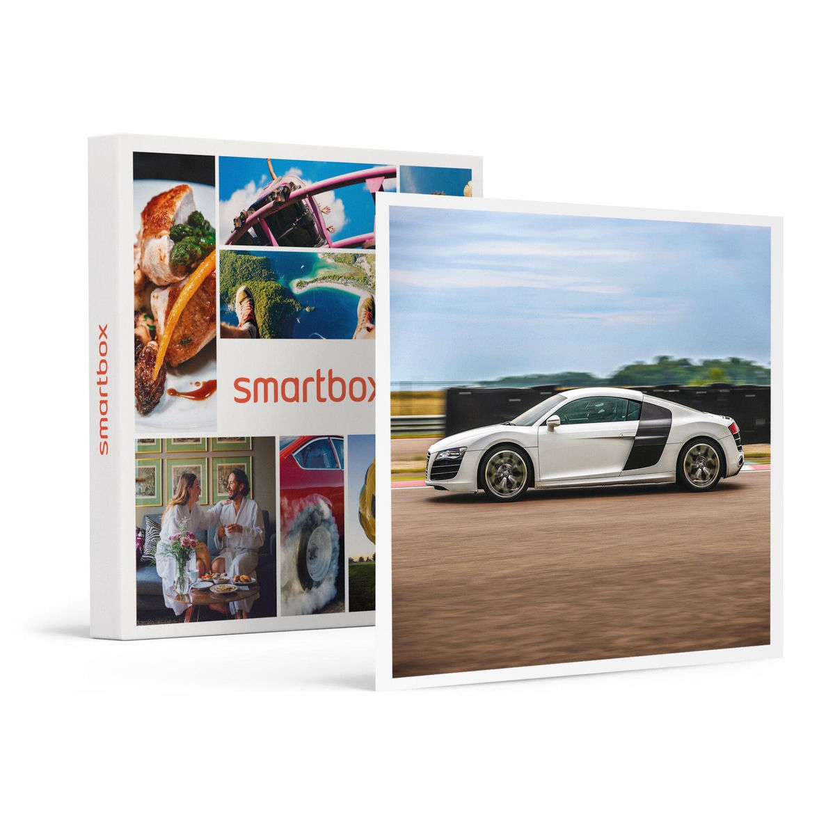 Smartbox Stage de pilotage : 5 tours sur le circuit de Montlhéry en Audi R8 V10 - Coffret Cadeau Sport & Aventure