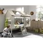Voir la diapositive 5 : Paris Prix Pack - Lit Cabane Enfant & Sommier  Charlotte  90x200cm Beige
